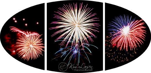 Fireworks Eugene Oregon ©Kim Larsen Photography